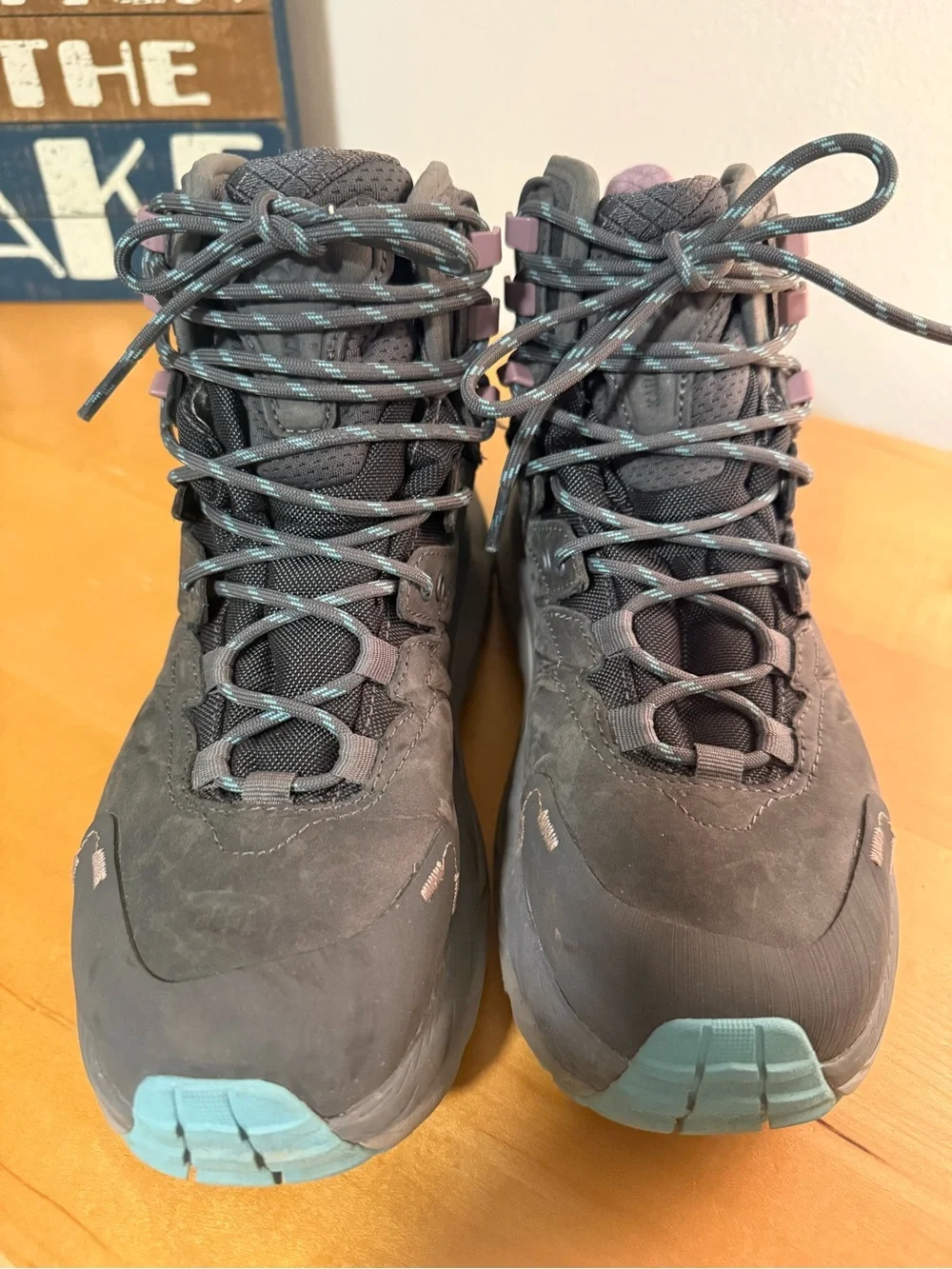 Hoka One One  Kaha 2 GTX Gray Hiking Boots